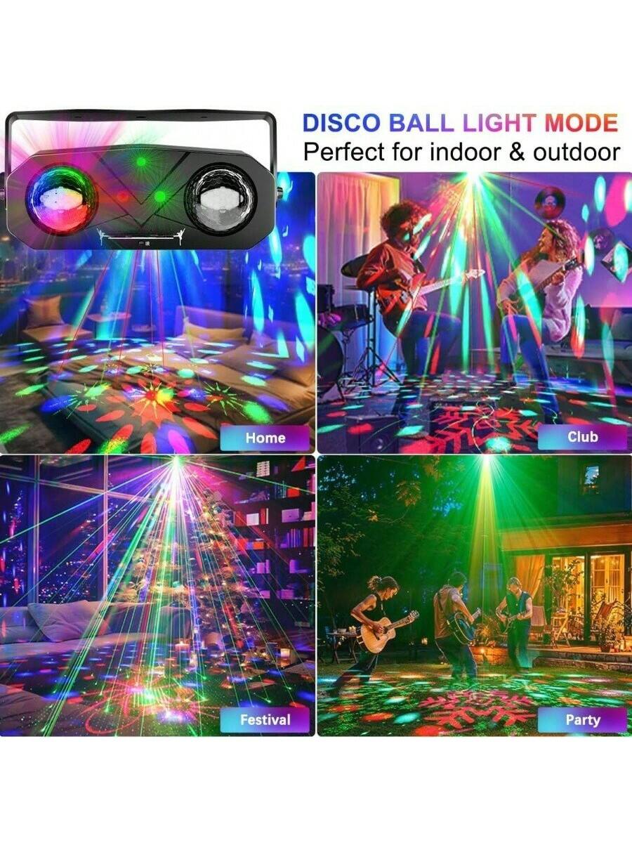 DISCO BALL LIGHT MODE  
Perfect for indoor & outdoor  

Home  
Club  
Festival  
Party