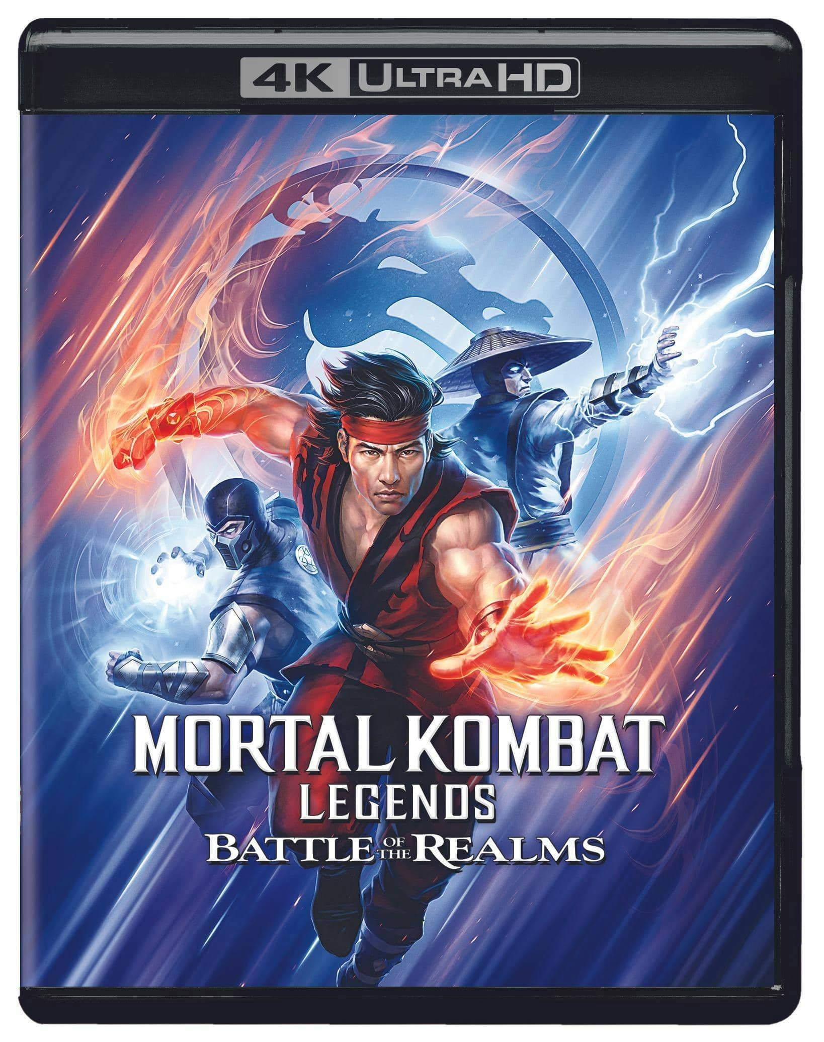 Front. Mortal Kombat Legends: Battle of the Realms (4K Ultra HD + Blu-ray) [UHD].