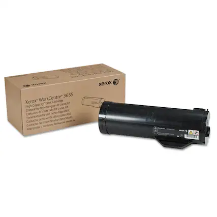 Xerox WorkCentre 3655
High-Capacity Toner Cartridge
Cartouche de toner grande capacité
Cartuccia di toner ad alta capacità
Tonerpatrone mit hoher Kapazität
Cartucho de toner de alta capacidad
Cartucho de toner de alta capacidad
Картридж с тонером большой емкости