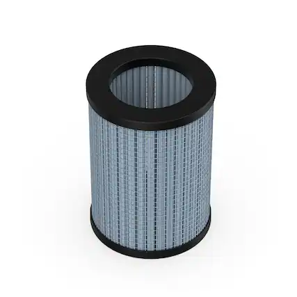 Front. Pure Enrichment - 2-in-1 True HEPA Replacement Filter for the PureZone Mini Portable Air Purifier (PEPERSAP) - Grey.