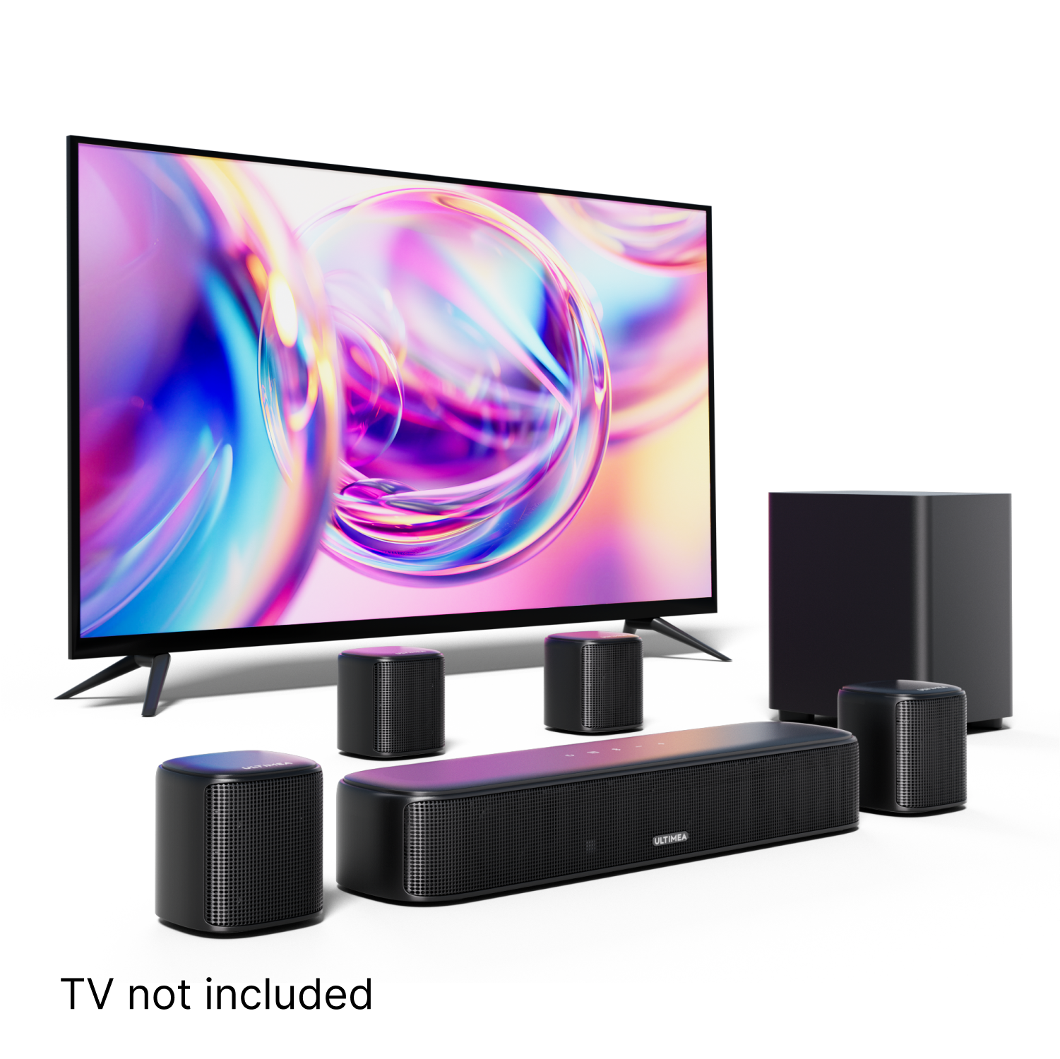 ULTIMEA TV not included

TV not included