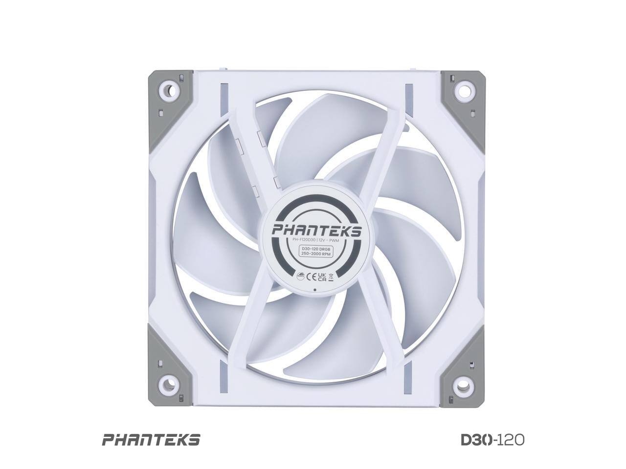 PHANTEKS PH-120030 120030112V-PWM D30-120 BORO 290-2000 RPM CE UK

PHANTEKS D30-120