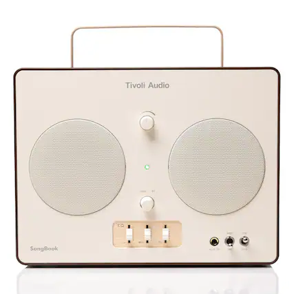 Tivoli Audio
SongBook
EQ
Lo | Mid | Hi
AUX
BT
AMP
ON
AUX IN
LINE
OFF