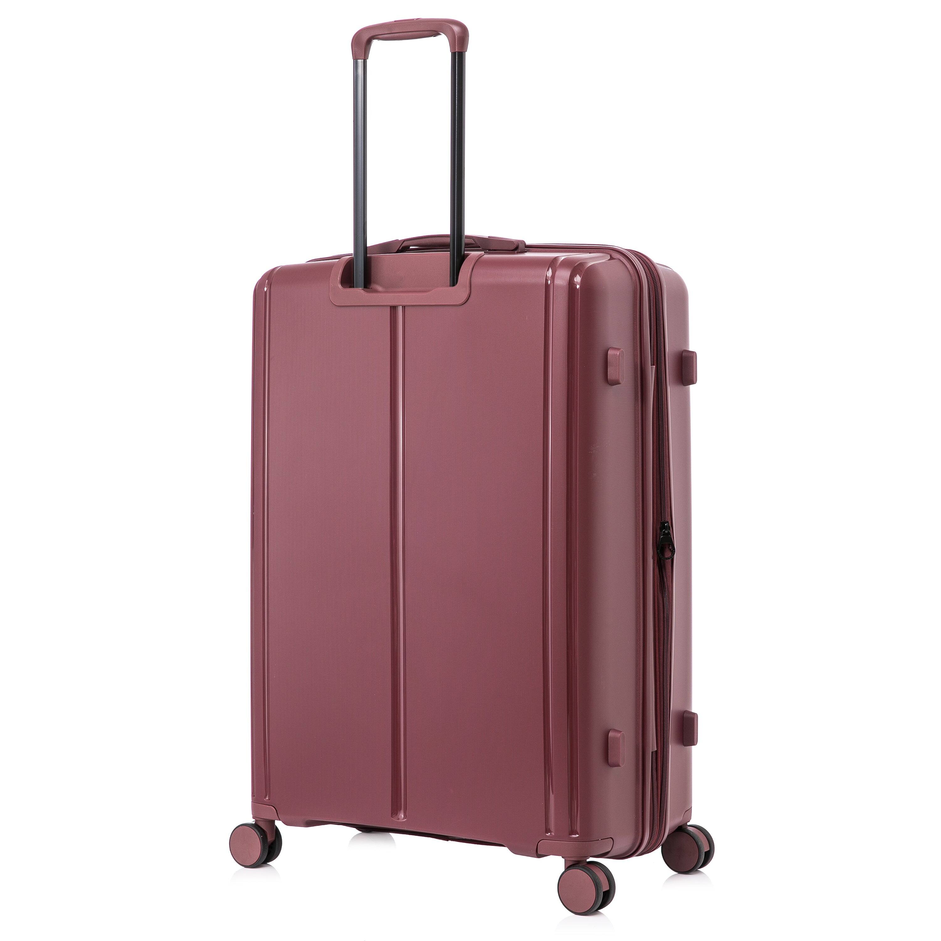 Alt View 3. DUKAP - Airley Lightweight Hardside Spinner Luggage 28" - WINE.