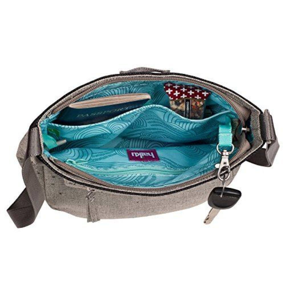 Alt View 1. Haiku - Haiku Jaunt RFID Blocking Crossbody Everyday Bag - Blackberry.