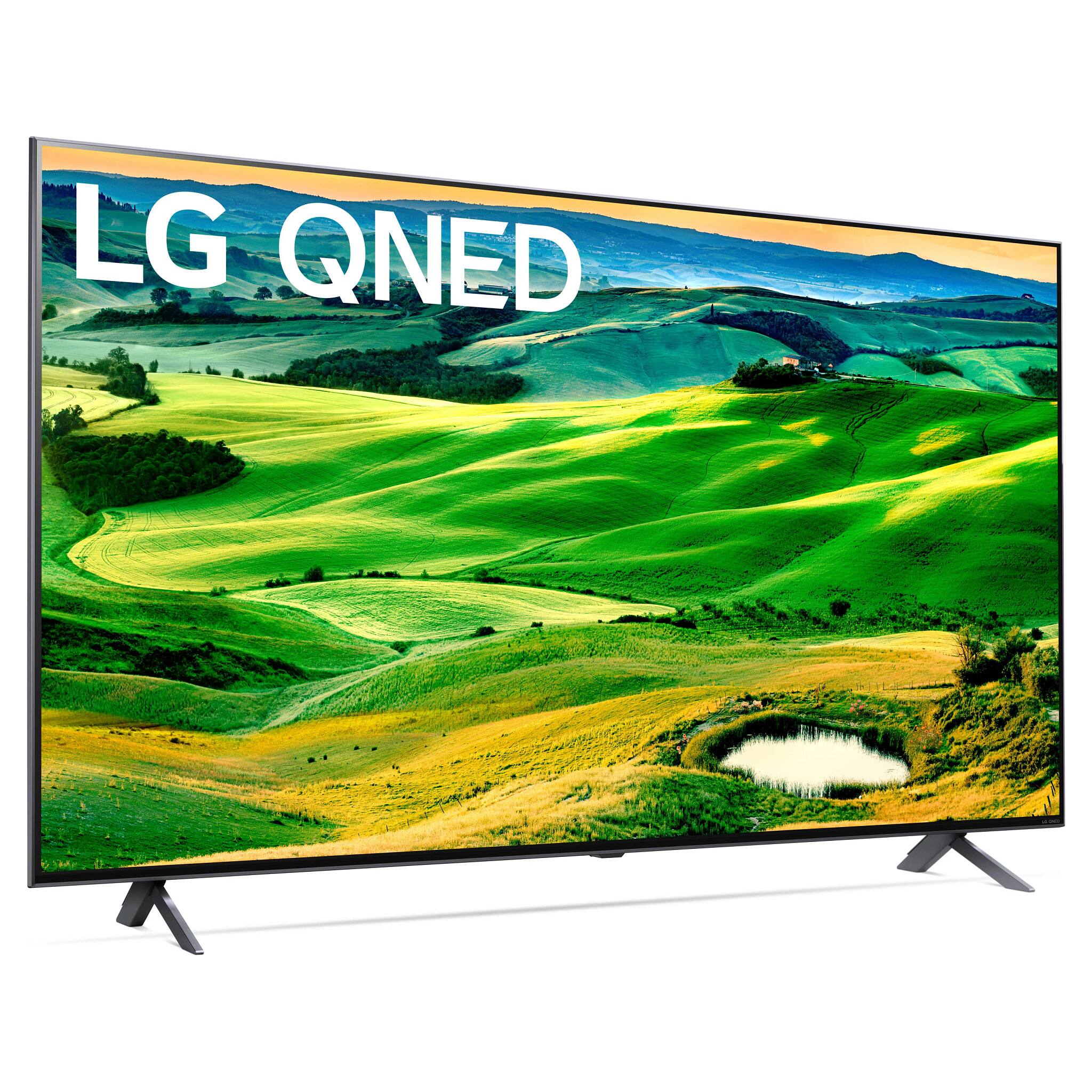 Left. LG - 65" Class 80 Series QNED 4K UHD Smart webOS TV - Black.