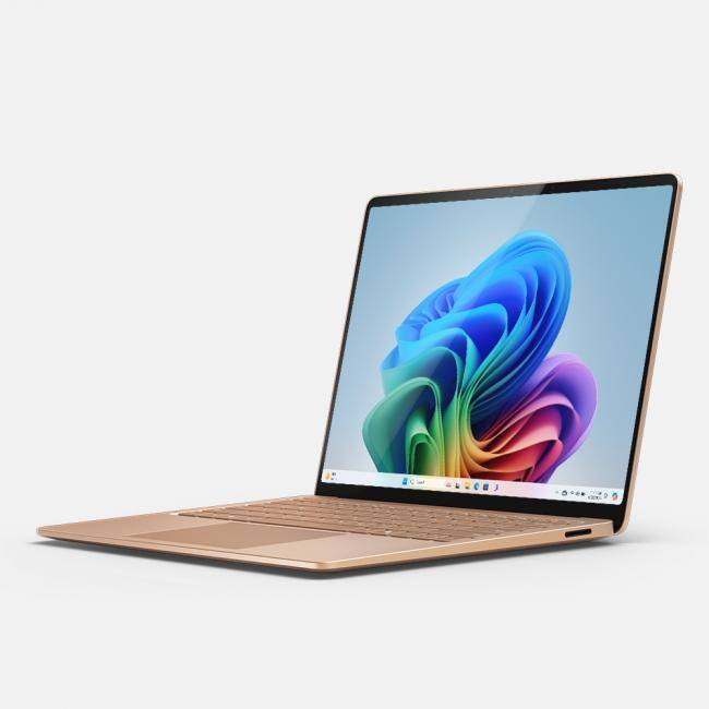 Alt View 5. Microsoft - Microsoft Surface Laptop Copilot+ PC + Arc Mouse + Surface Thunderbolt 4 Dock - Dune.