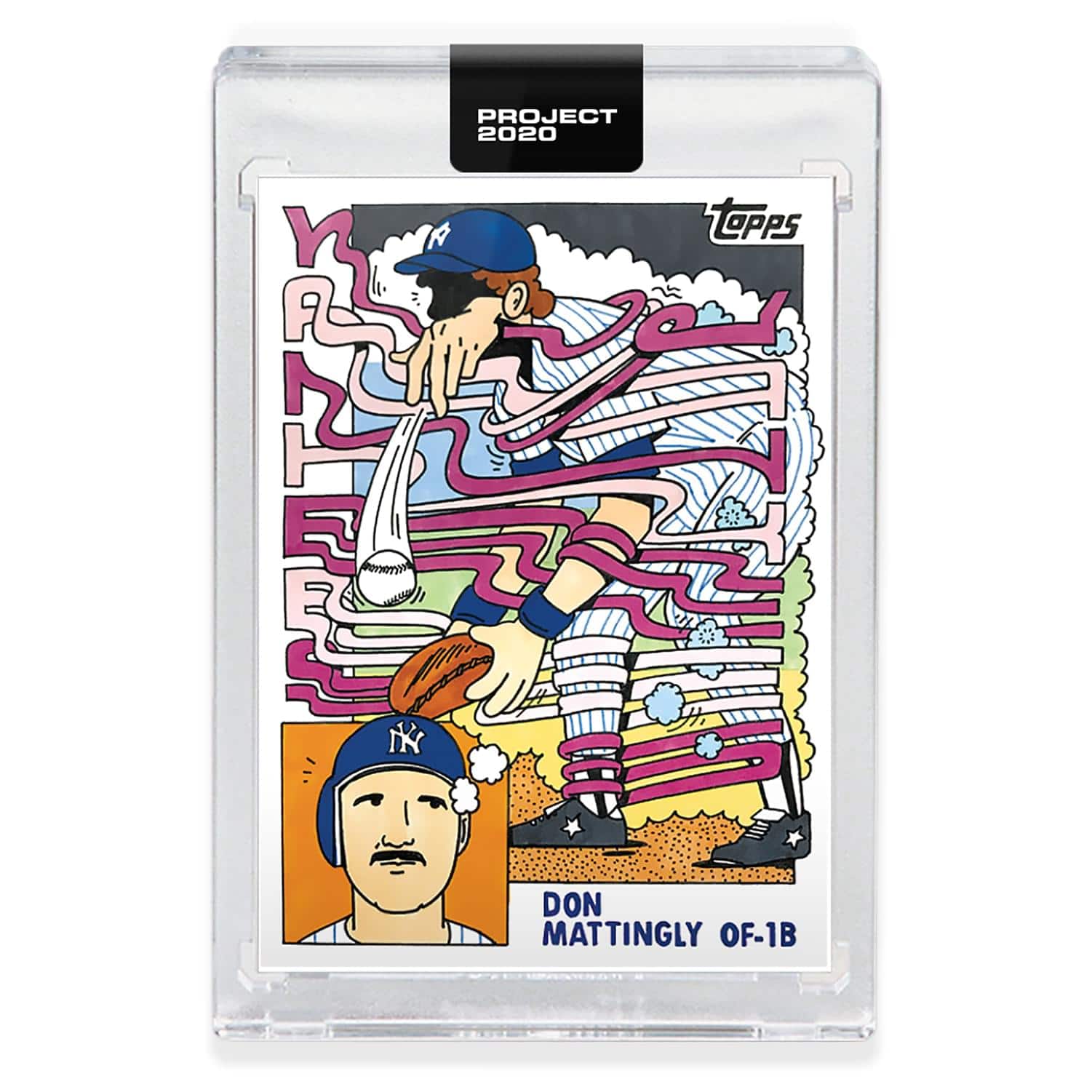 Topps - PROJECT 2020 Card 269 - 1984 Don Mattingly by Ermsy - Purple