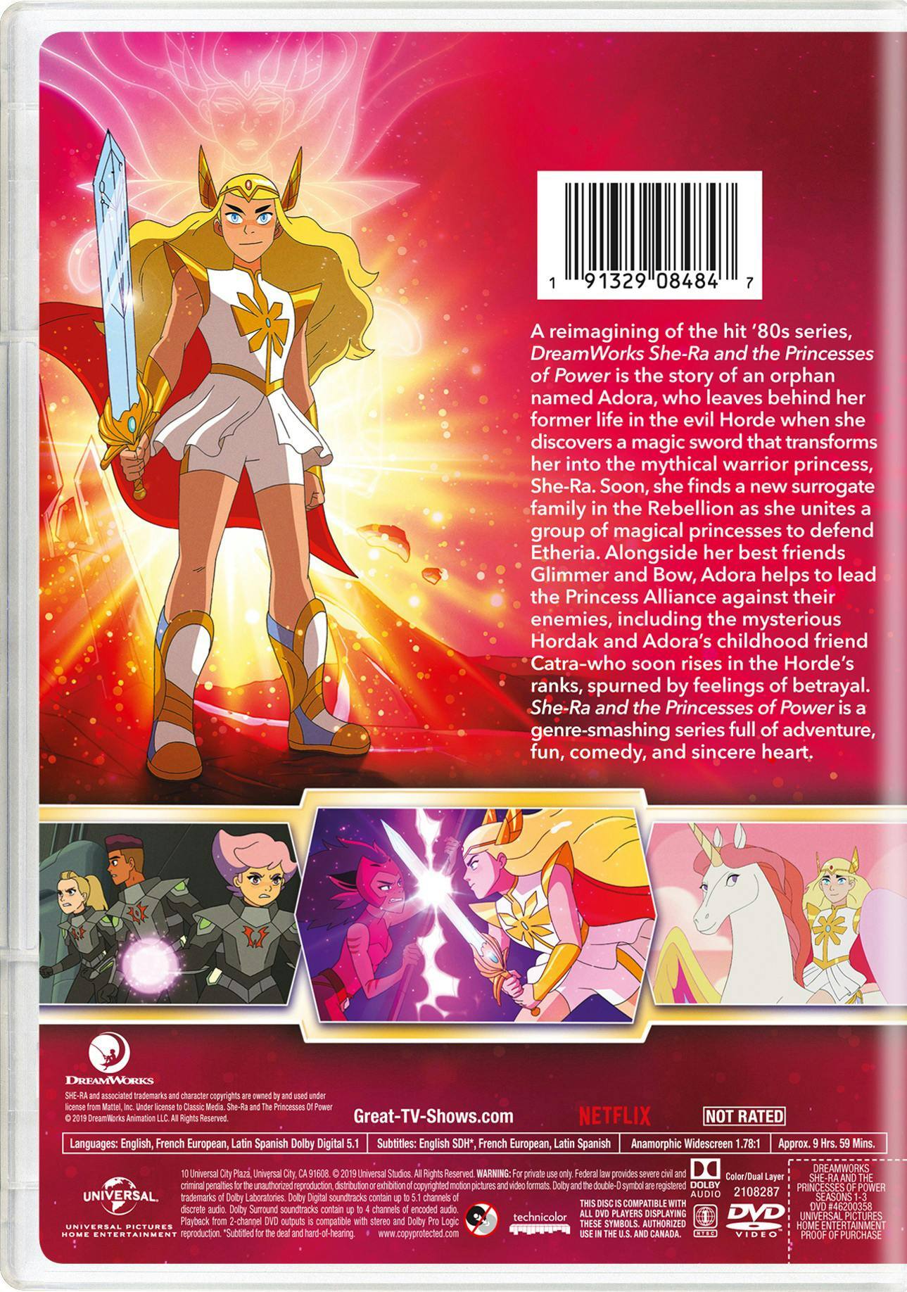 Angle. She-Ra and the Princesses of Power: Seasons 1-3 (DVD Set) [DVD].