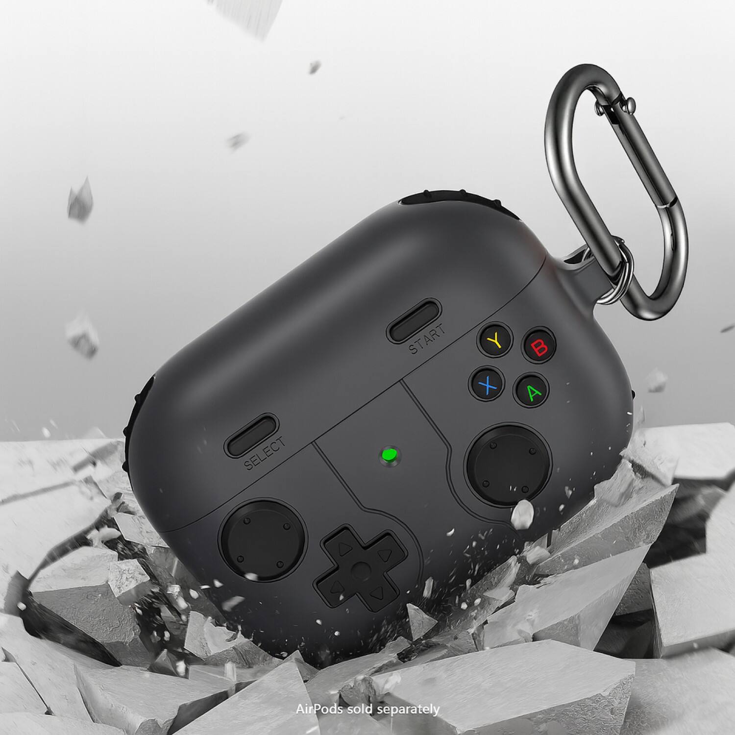 START Y + A SELECT  
AirPods sold separately