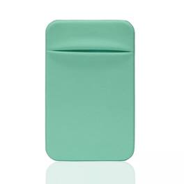 Kitcheniva - Universal Adhesive Pocket Stick-On Wallet For Cell Phone - Light Green