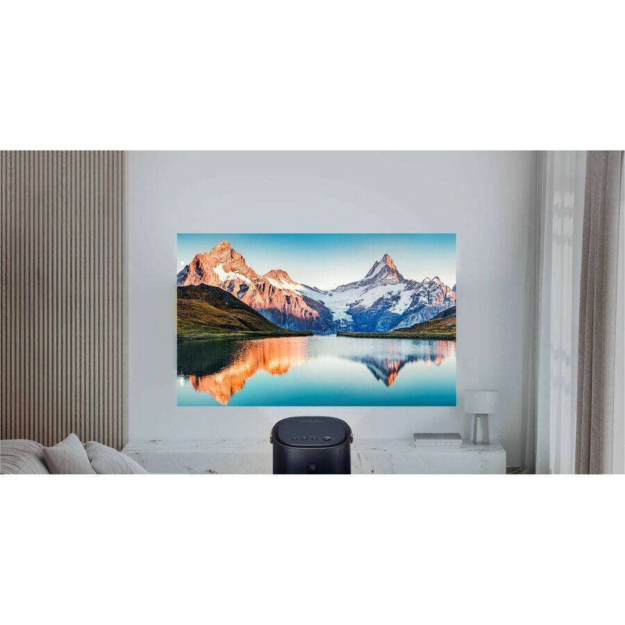 Alt View 3. ASUS - Asus ZenBeam L2 Short Throw DLP Projector - 16:9 - Tabletop, Ceiling Mountable, Portable - High Dynamic Range (HDR) - 1.07 Billion Colors (30-bit).