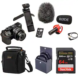 Bundle - Nikon - Z 30 Mirrorless Camera Creator's Kit, with Included Value