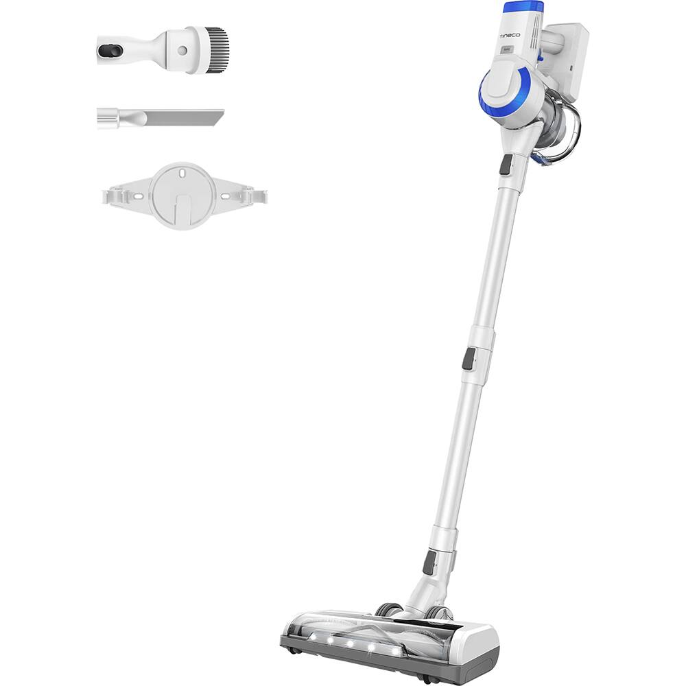 Front. Tineco - Essentials Lightweight Cordless Stick Vacuum Cleaner A10 - White.