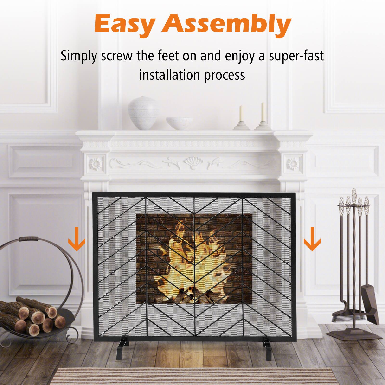 Easy Assembly

Simply screw the feet on and enjoy a super-fast installation process