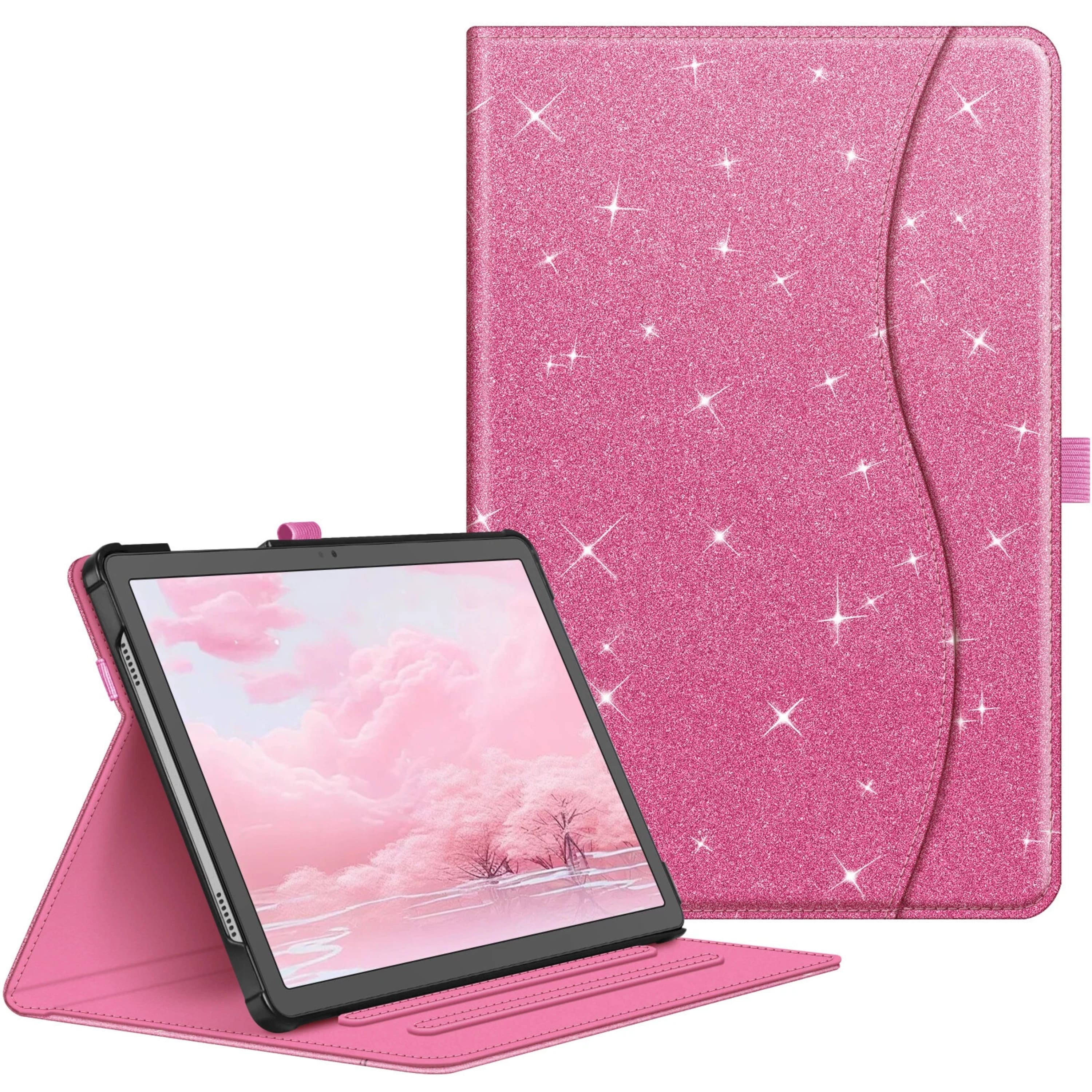 Kitcheniva - Multi Angle Stand Protective Case Cover For 11'' Samsung Galaxy Tab A9+ - Glitter Pink price history on PriceWatchPro