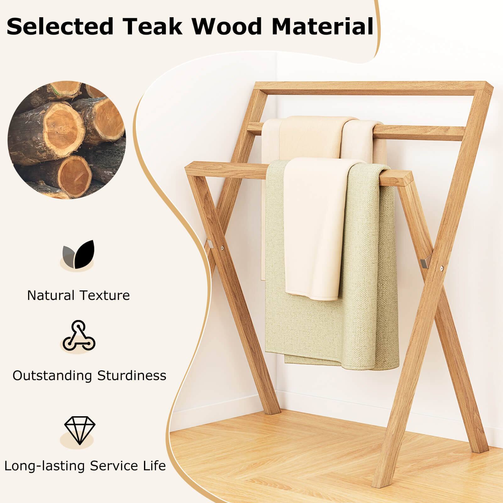 Selected Teak Wood Material
Natural Texture
Outstanding Sturdiness
Long-lasting Service Life