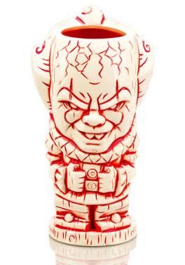 ThinkGeek - Geeki Tikis IT Pennywise Mug | Ceramic Tiki Style Cup | Holds 27 Ounces - Red
