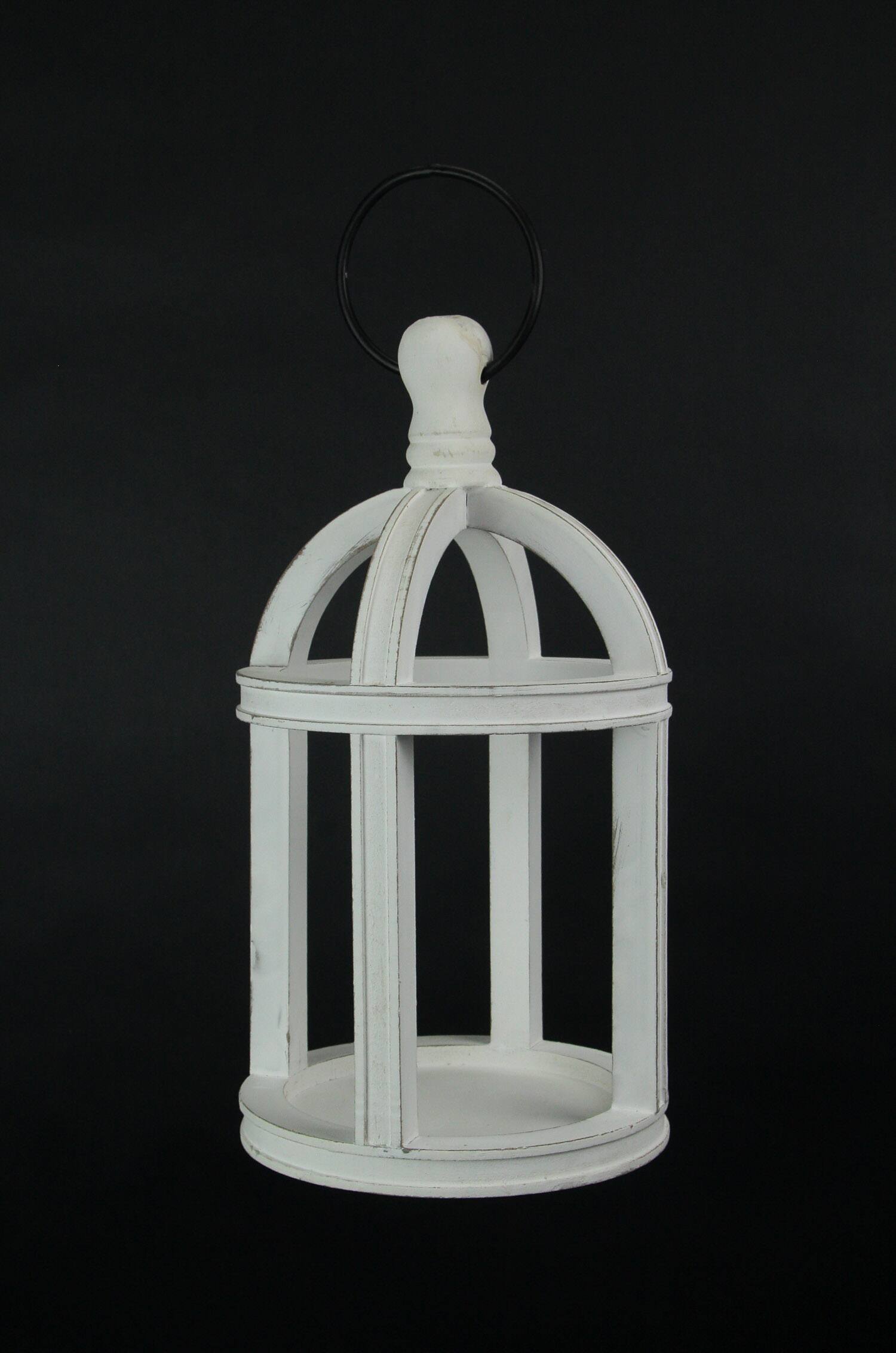 Alt View 2. Things2Die4 - White Wood Hanging Terrarium Succulent Planter Holder Decorative Geometric Box - White.