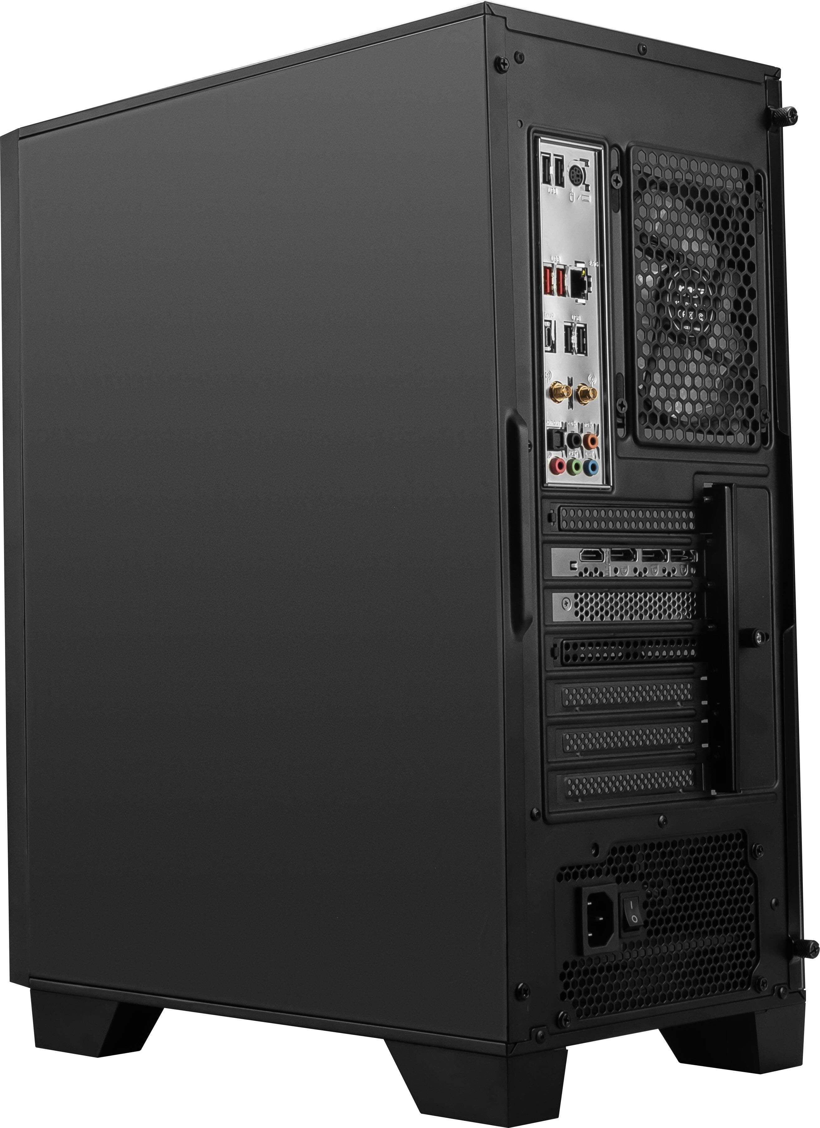 Alt View 2. MSI - Codex Z2 Gaming Desktop - AMD Ryzen R7-8700F 2024 - 32GB Memory - NVIDIA GeForce RTX 5070 - 1TB Storage - Black.