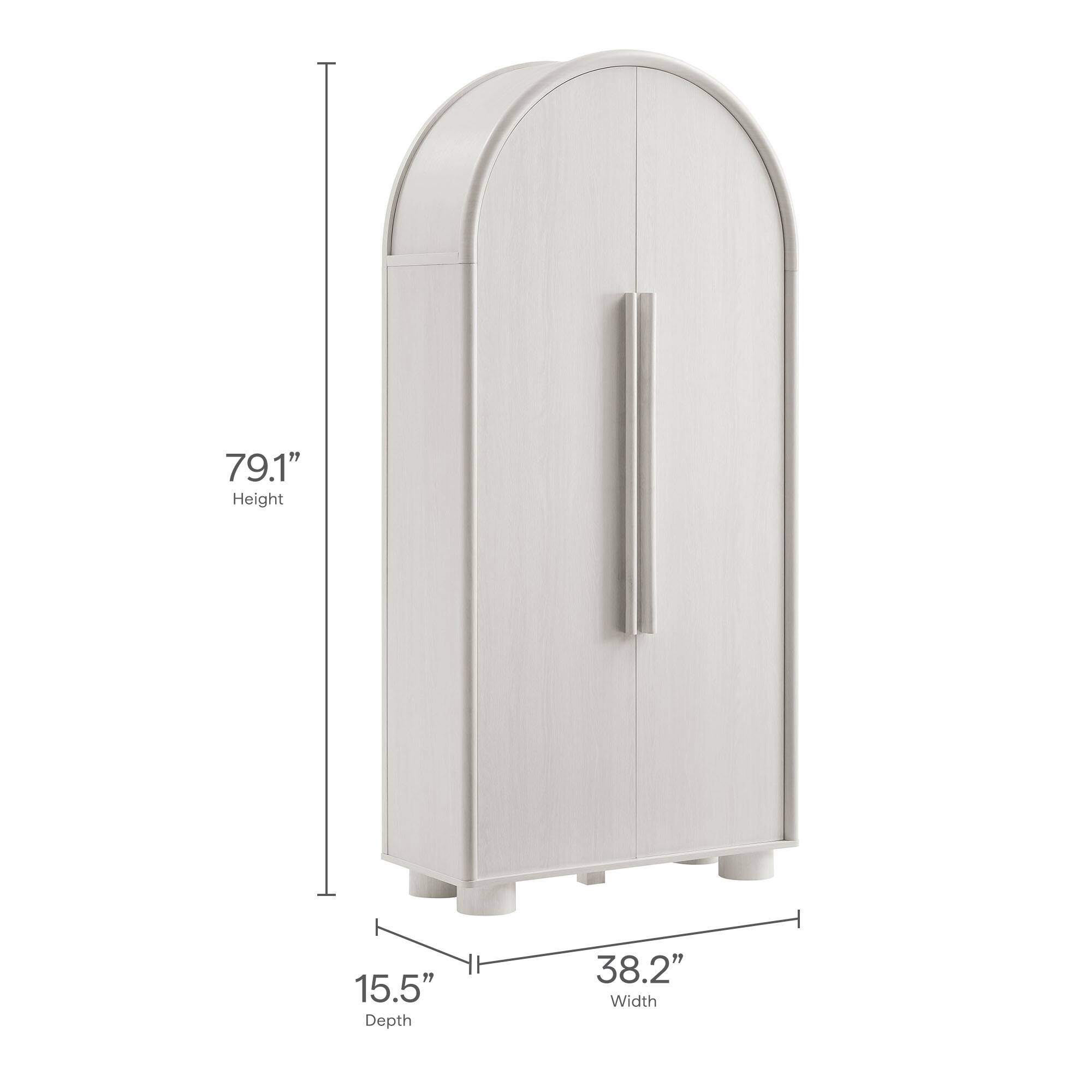 79.1" Height  
15.5" Depth  
38.2" Width