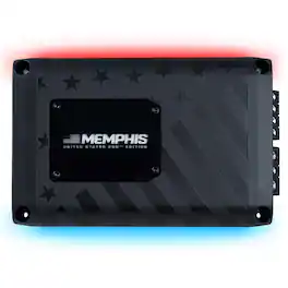 Memphis Car Audio - Memphis Audio 76PRX1000.1V2 Special Edition Monoblock Subwoofer Amplifier - 1000 Watts RMS x 1 at 1-Ohm - Black/Gray