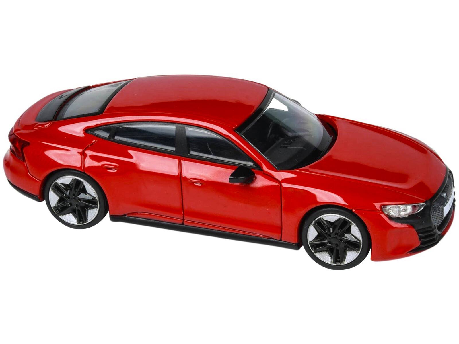 Alt View 1. Paragon - Audi RS e-tron GT Tango Red 1/64 Diecast Model Car by Paragon.
