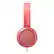 Angle. Philips - Philips H4105 On-Ear Wired Headphones - Red - Open Pink.