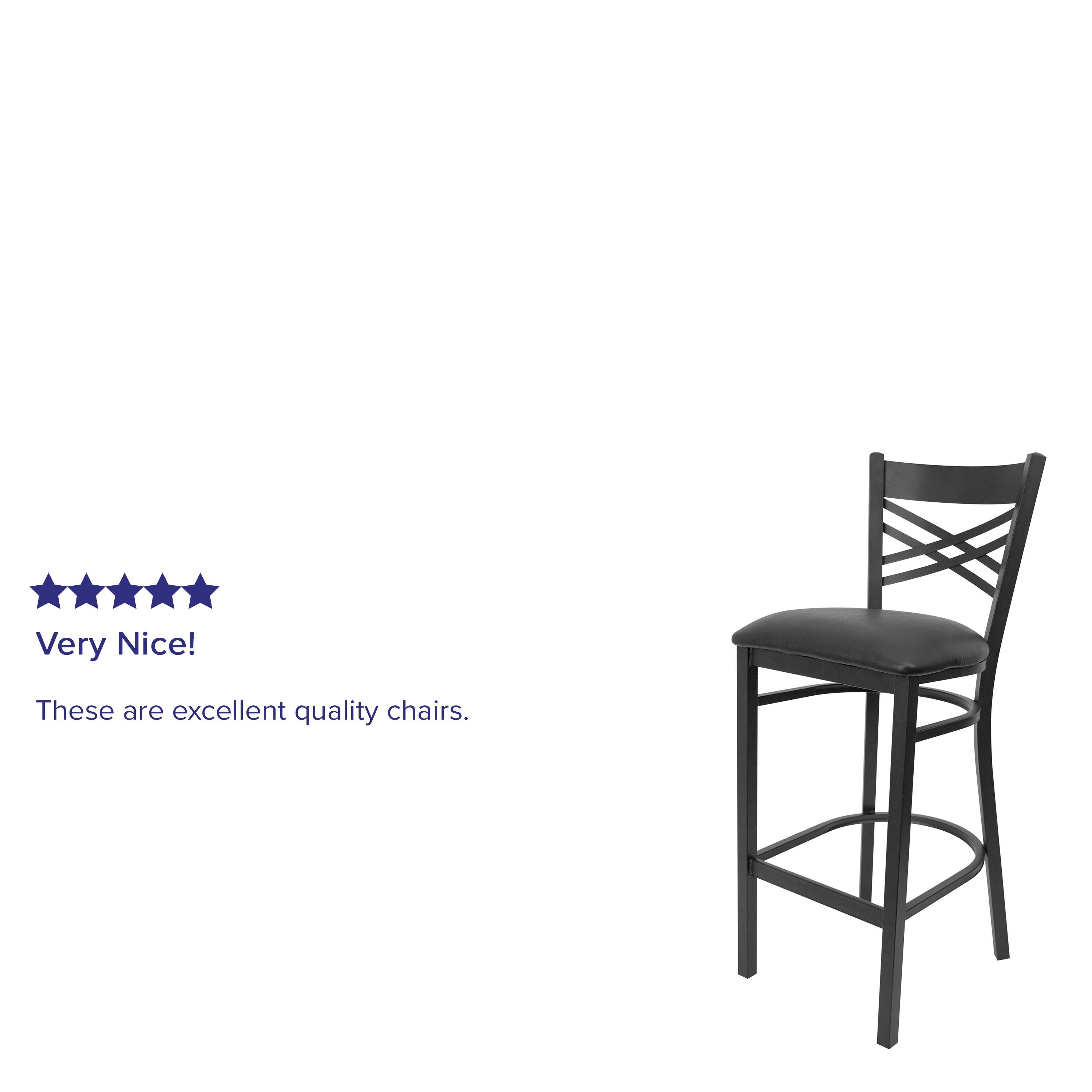 Very Nice!  
These are excellent quality chairs.