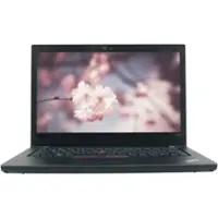 Lenovo - T480 14" Refurbished Laptop - Intel 8th Gen Core i5 with 16GB Memory - Intel UHD Graphics 620 - 256GB SSD - Black - Front_Zoom