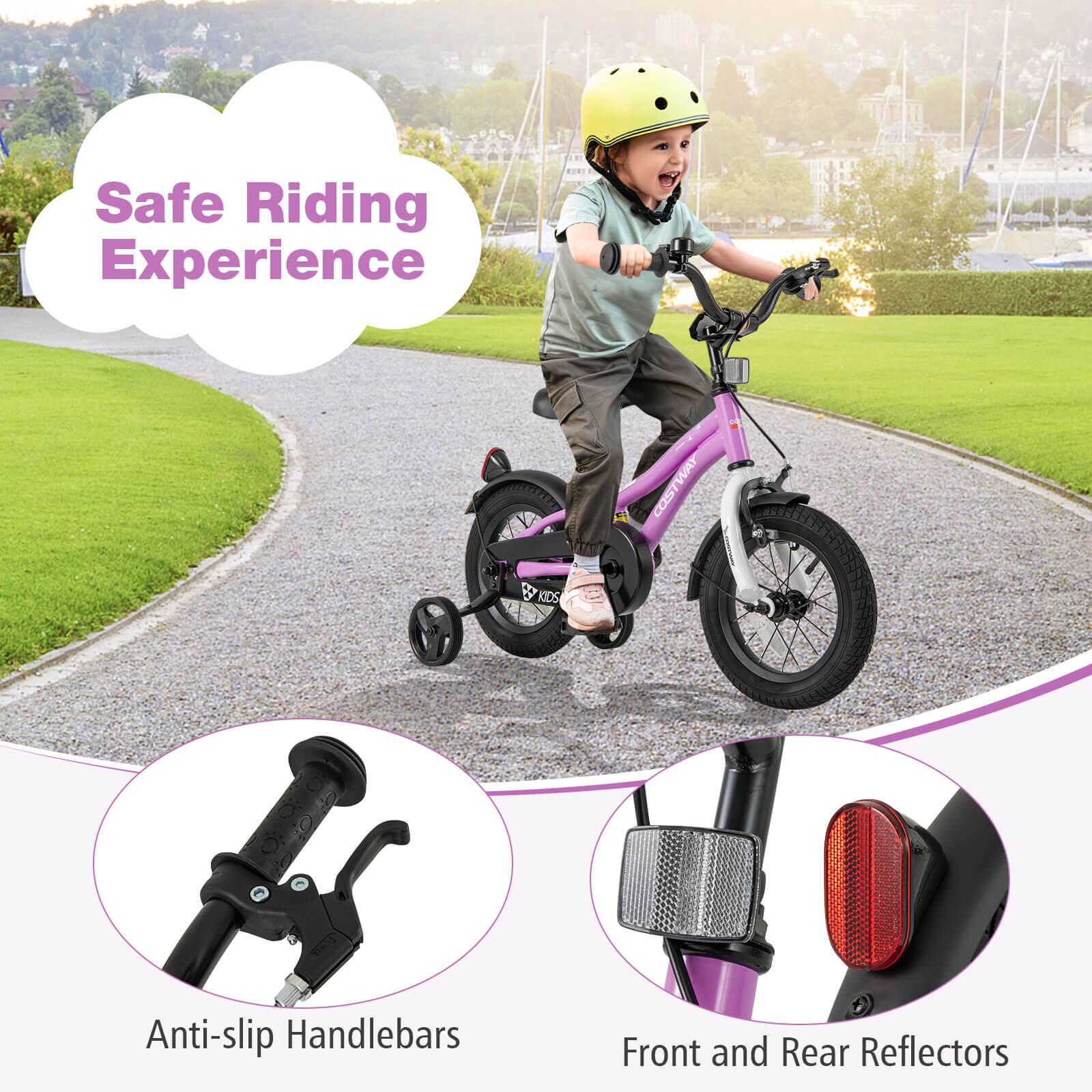 Safe Riding Experience

Anti-slip Handlebars

Front and Rear Reflectors