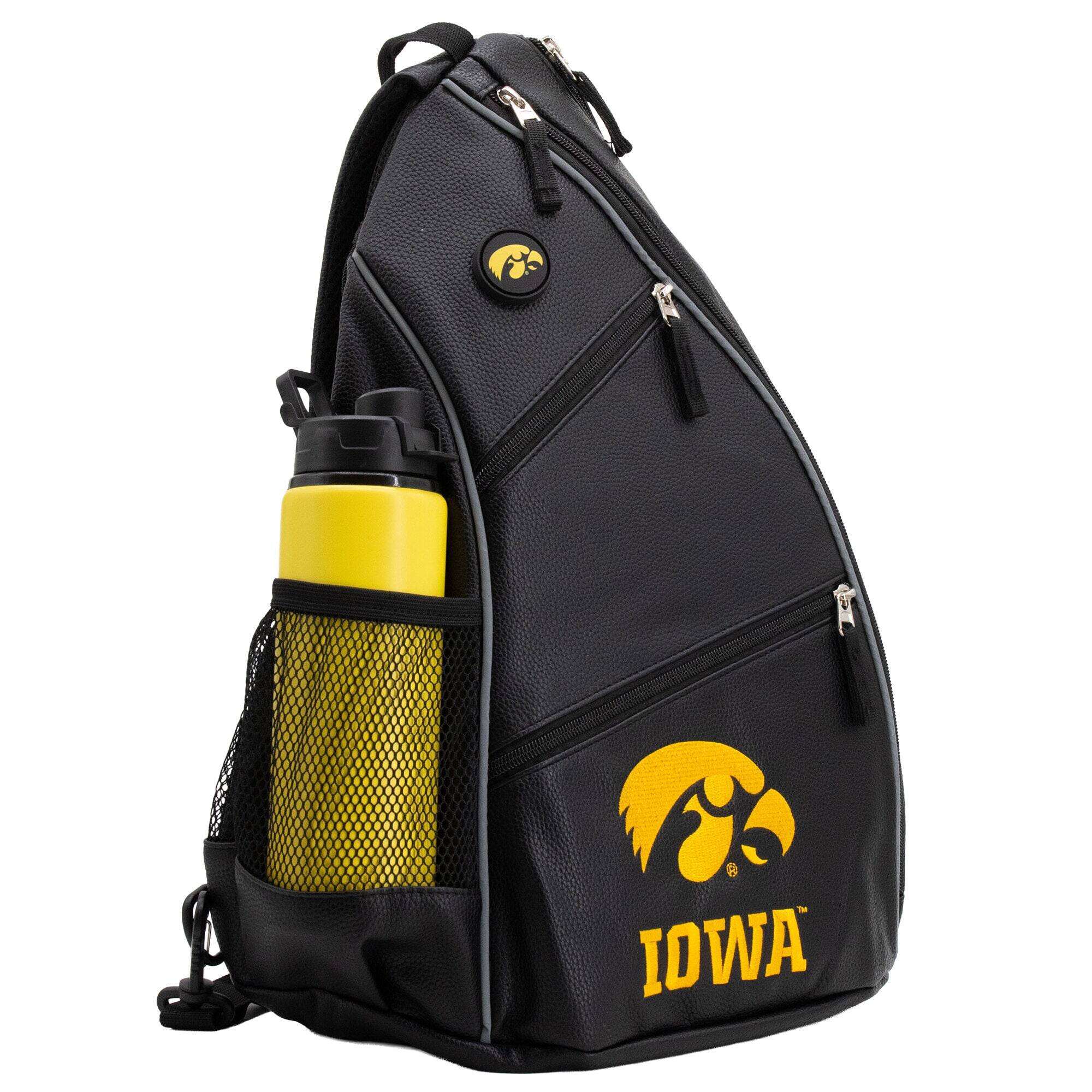 Alt View 2. Team Golf - Iowa Hawkeyes Embroidered Team Pickleball Backpack - Multicolor.