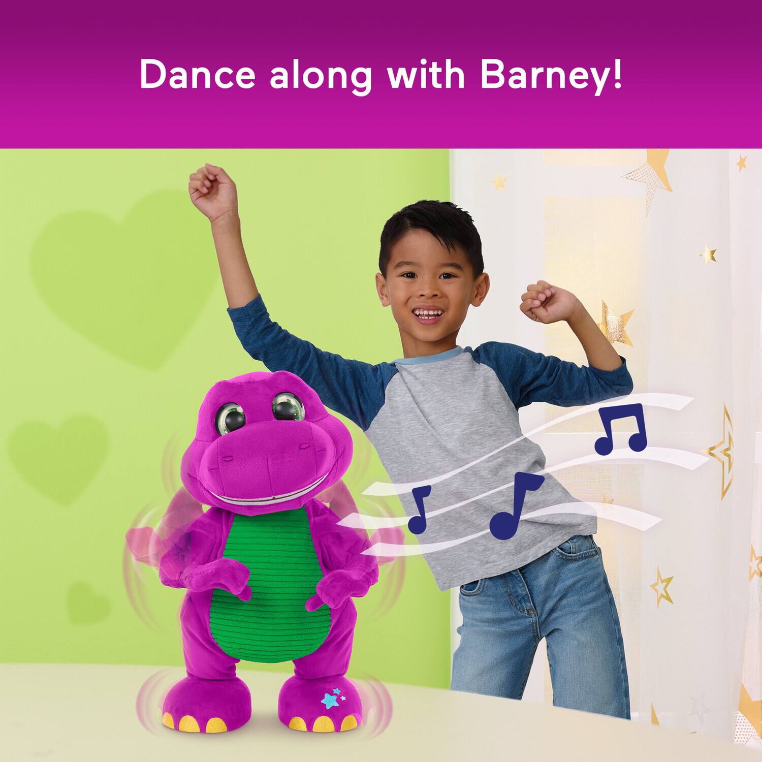 Dance along with Barney!