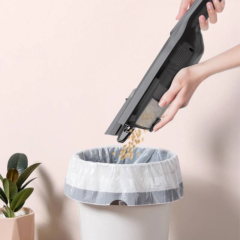 Angle. WHALL - WHALL Powerful Suction Handheld Vacuum, Equipped with LED Light for Home & Car Cleaning Needs.