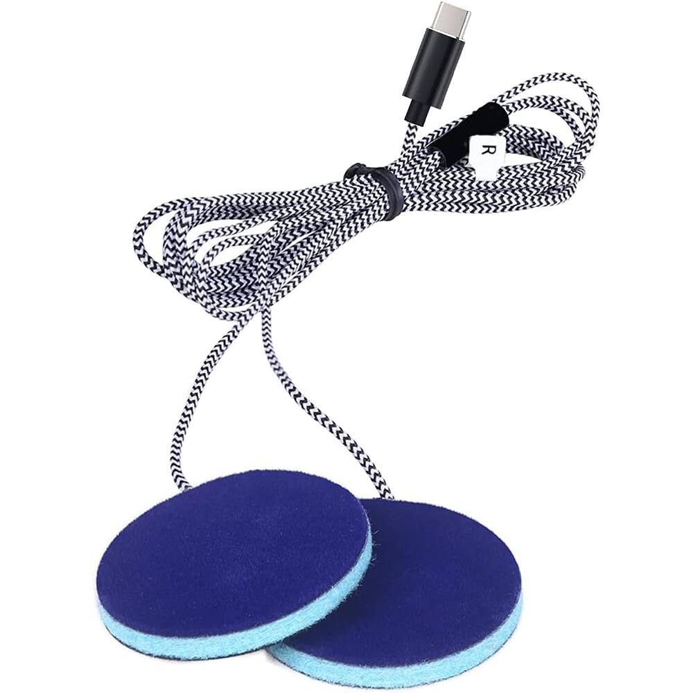 Front. MOSZAR LLC - Ultra Thin Pillow Speakers – Stereo, Headband, Type-C Interface.