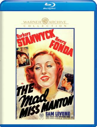 Front. The Mad Miss Manton - BLU-RAY.