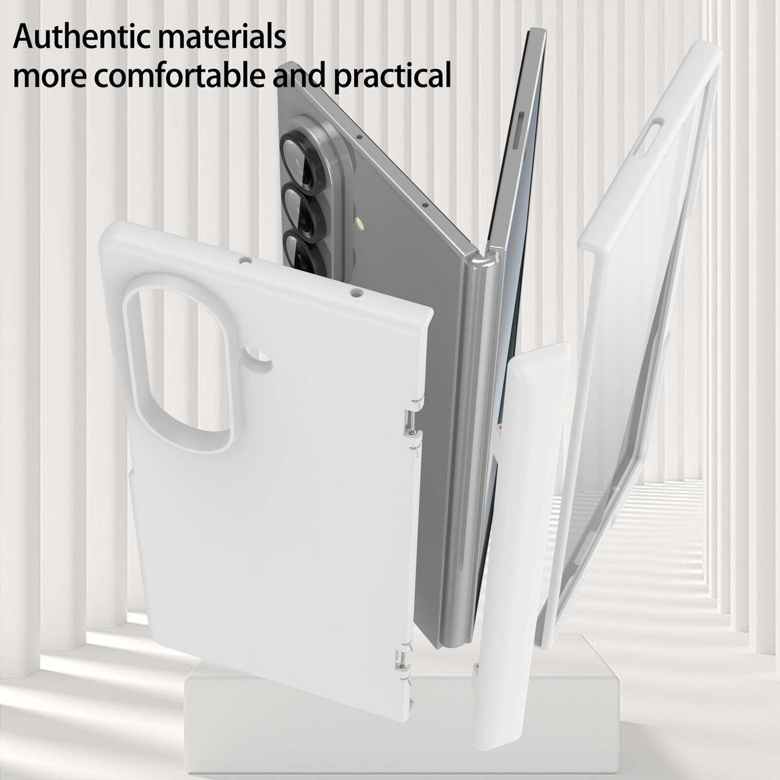 Authentic materials more comfortable and practical