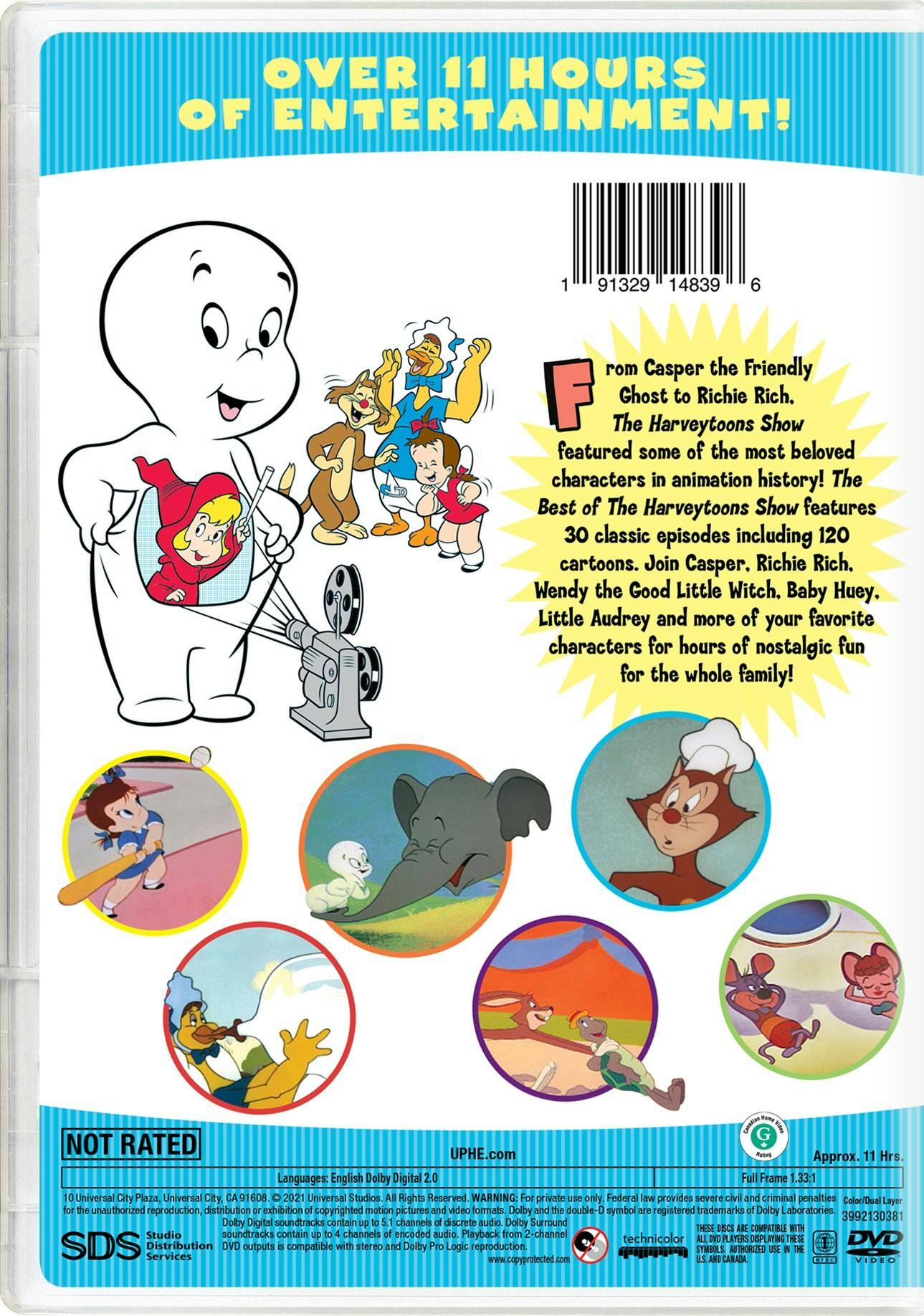 Back. The Best of the Harveytoons Show (Box Set) [DVD] .