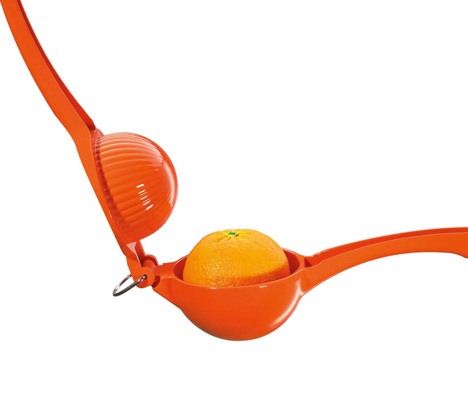 Alt View 1. Cilio - Aluminum Arancia Orange Squeezer, Orange - Orange.