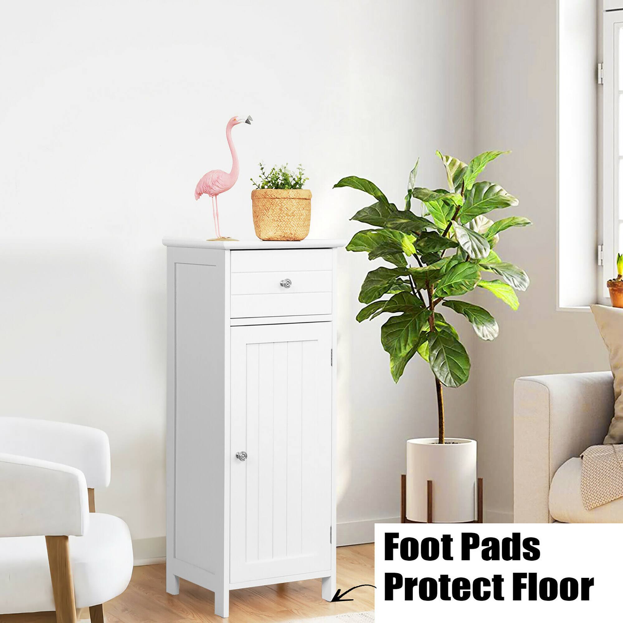 Foot Pads Protect Floor