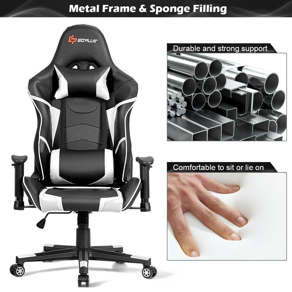 Metal Frame & Sponge Filling

GOPLUS

Durable and strong support

Comfortable to sit or lie on