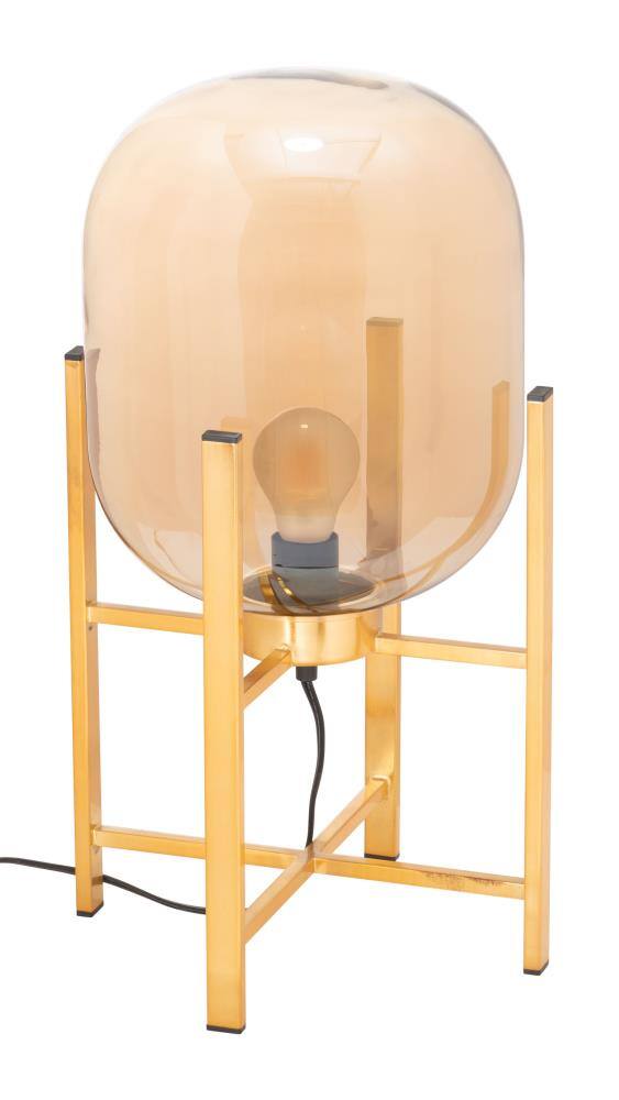 Back. Hivvago - Wonderwall Table Lamp Gold - Gold.