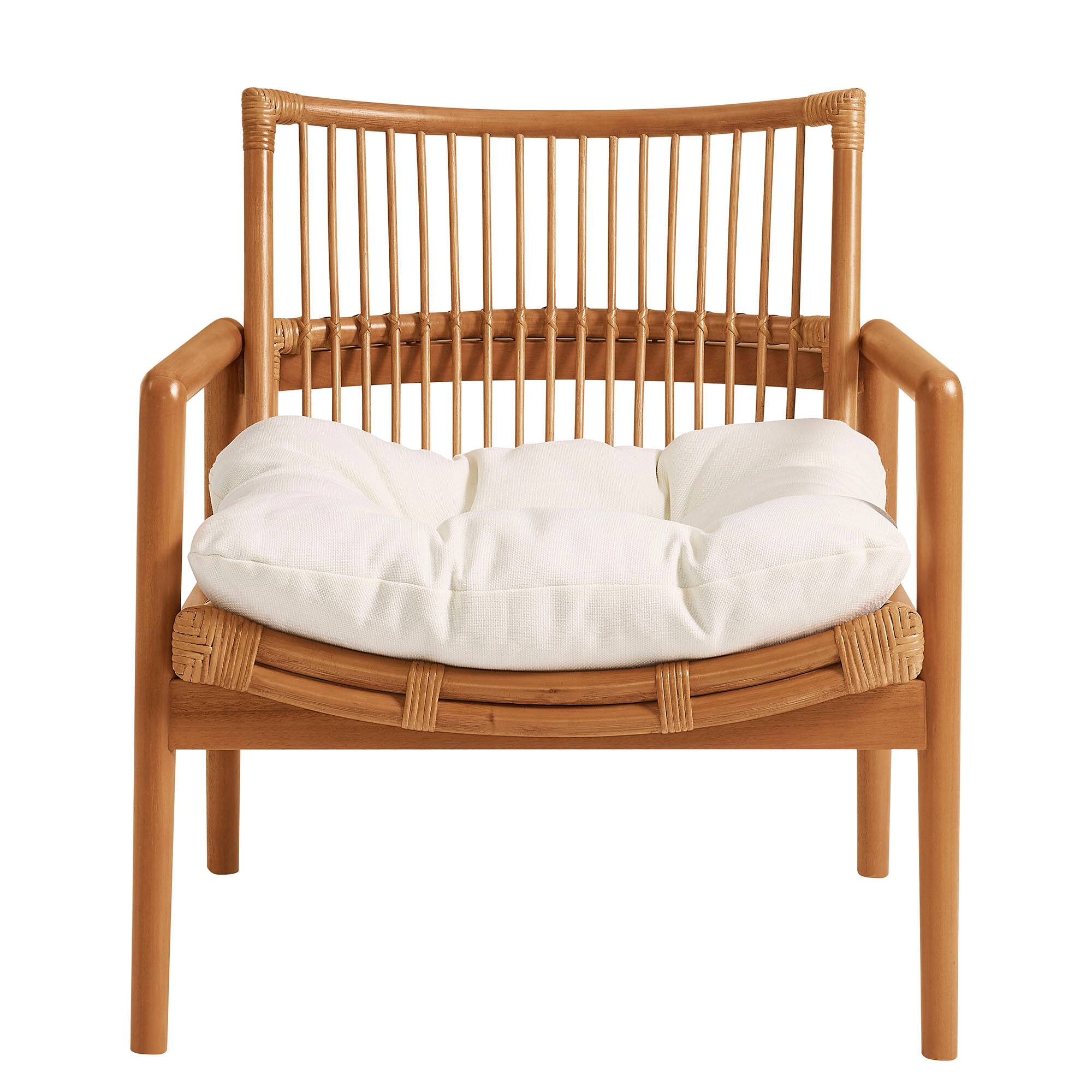 Alt View 6. Modway - Tula Wood Rattan Lounge Chair by Modway - Brown.
