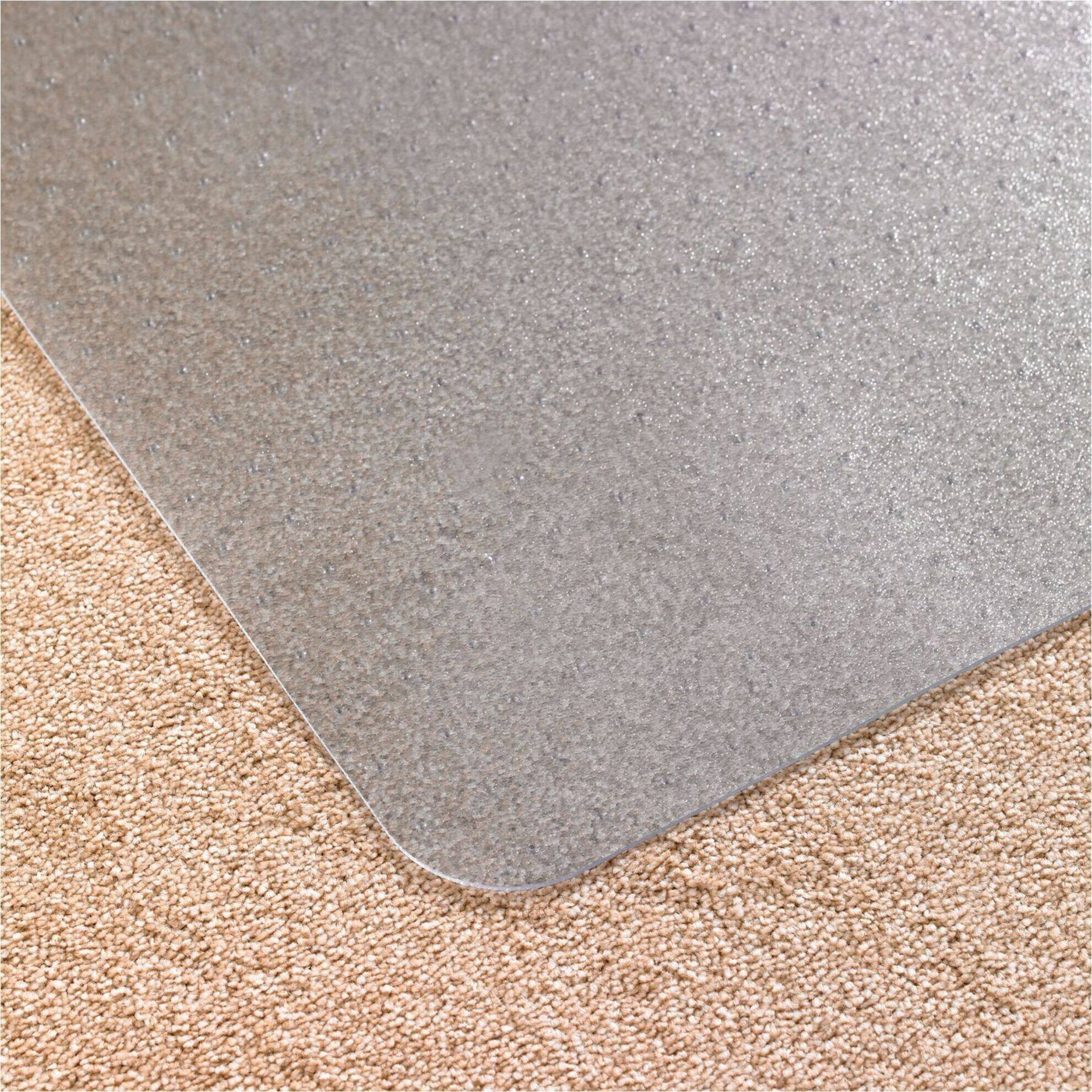 Alt View 17. Floortex - Advantagemat Vinyl Rectangular Chair Mat for Carpets up to 1/4'' - 30'' x 48'' - Clear.