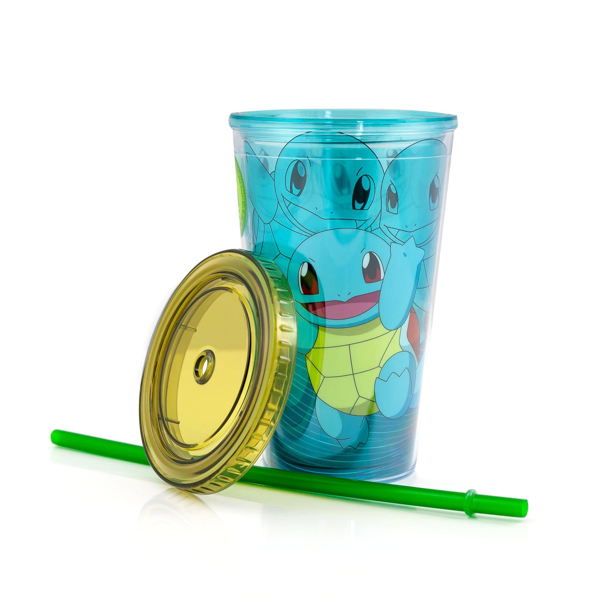 Alt View 2. Pokémon - Pokemon Squirtle 18oz Carnival Cup - Blue.