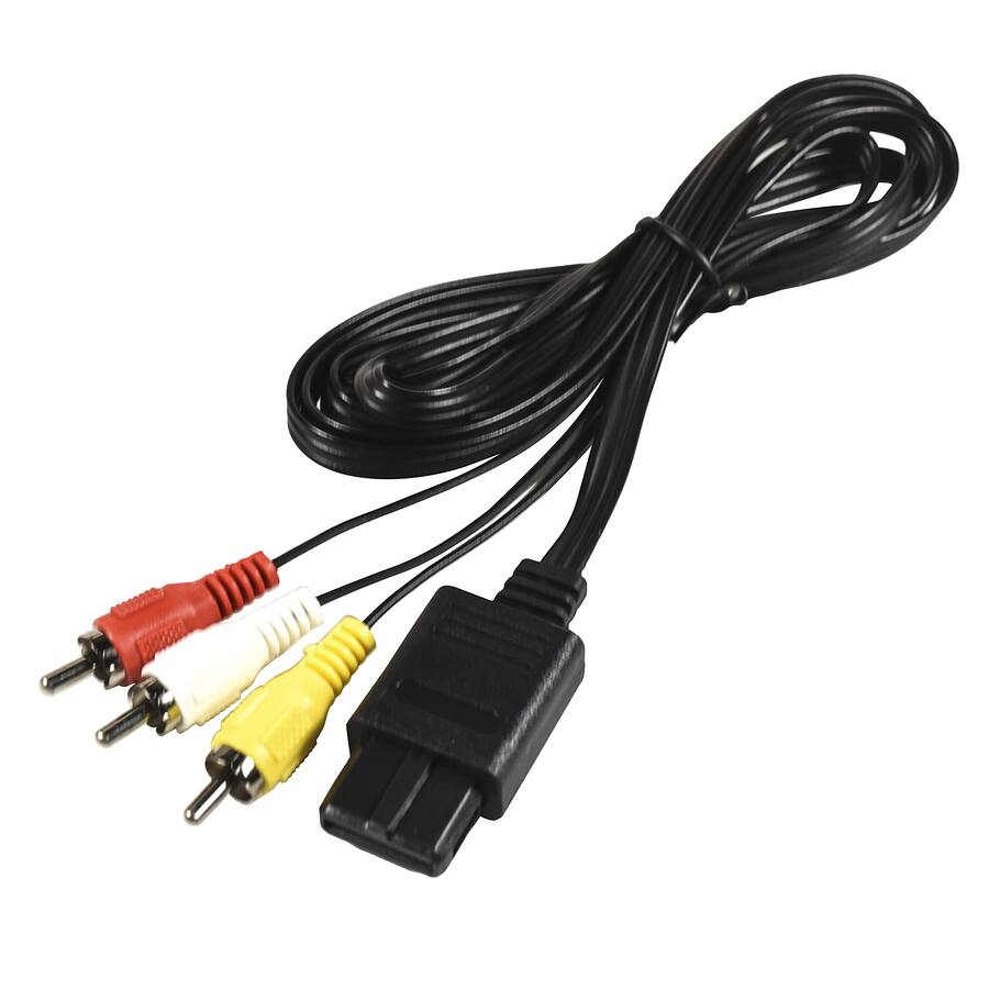Nintendo Audio Video Socket HQRP Audio Video AV Cable Cord for Nintendo Super NES TV Video Game ...