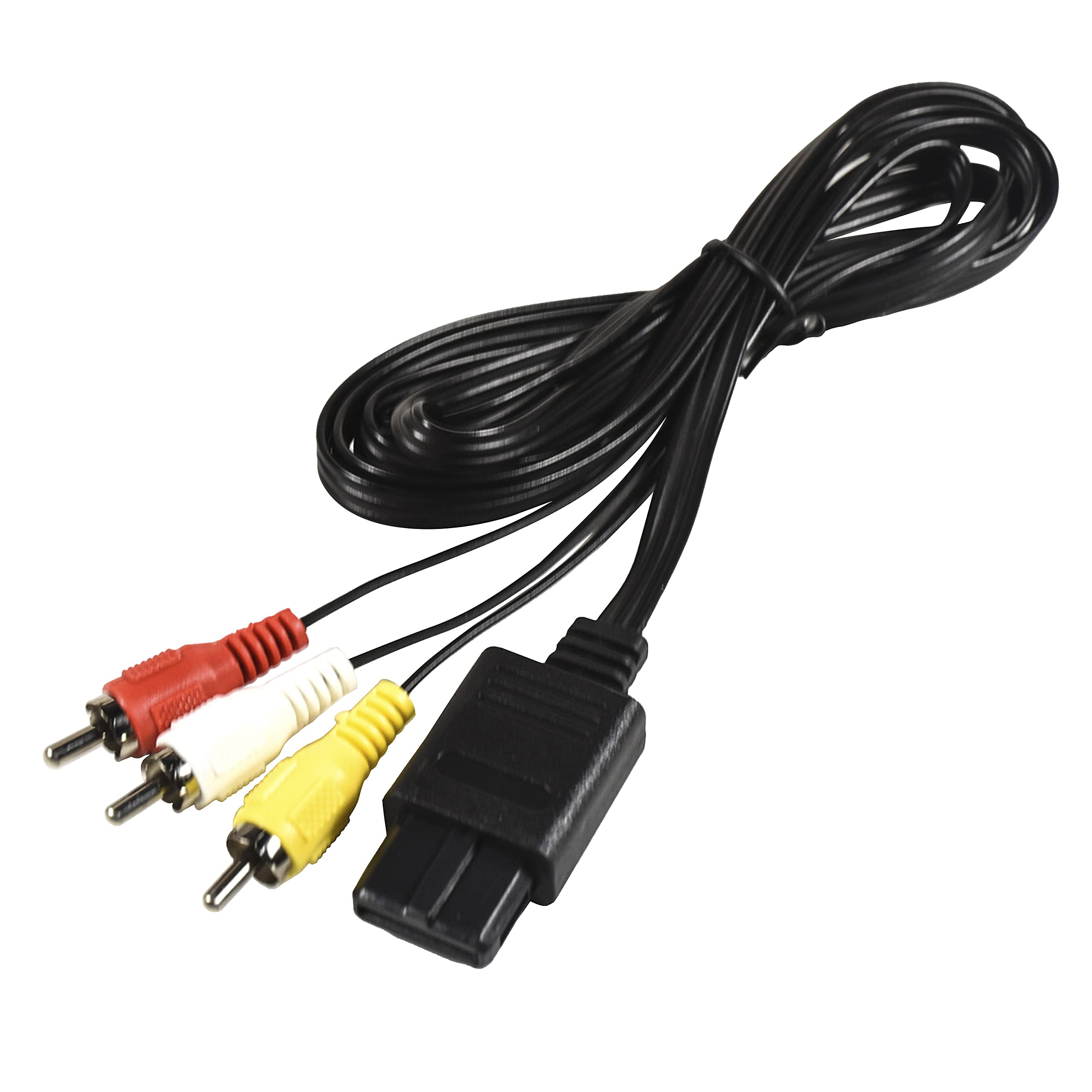 Alt View 1. HQRP - Audio Video AV Cable Cord for Nintendo Super NES TV Video Game Console Multi Out Connector RCA.