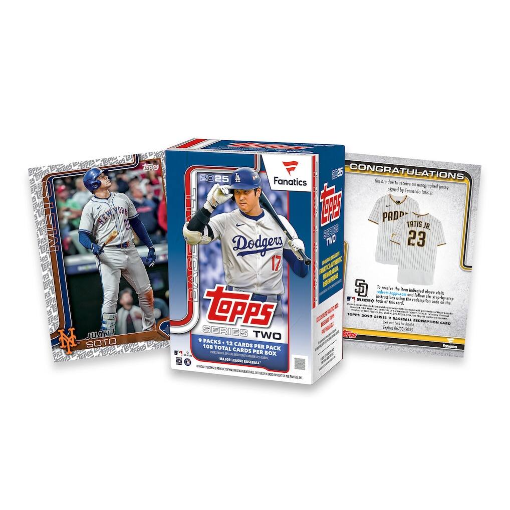 2025 Topps Baseball Series 2 Fanatics Exclusive Value Box - Best Buy