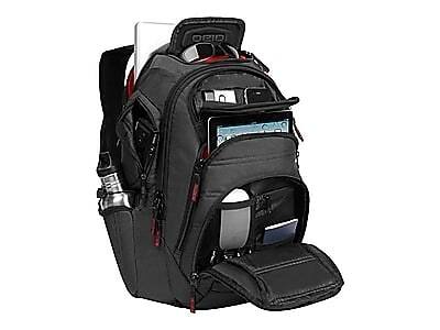 Front. OGIO - OGIO Renegade RSS Laptop Backpack, X-Large, Black Pindot (111071_317_N0) - Black Pindot.