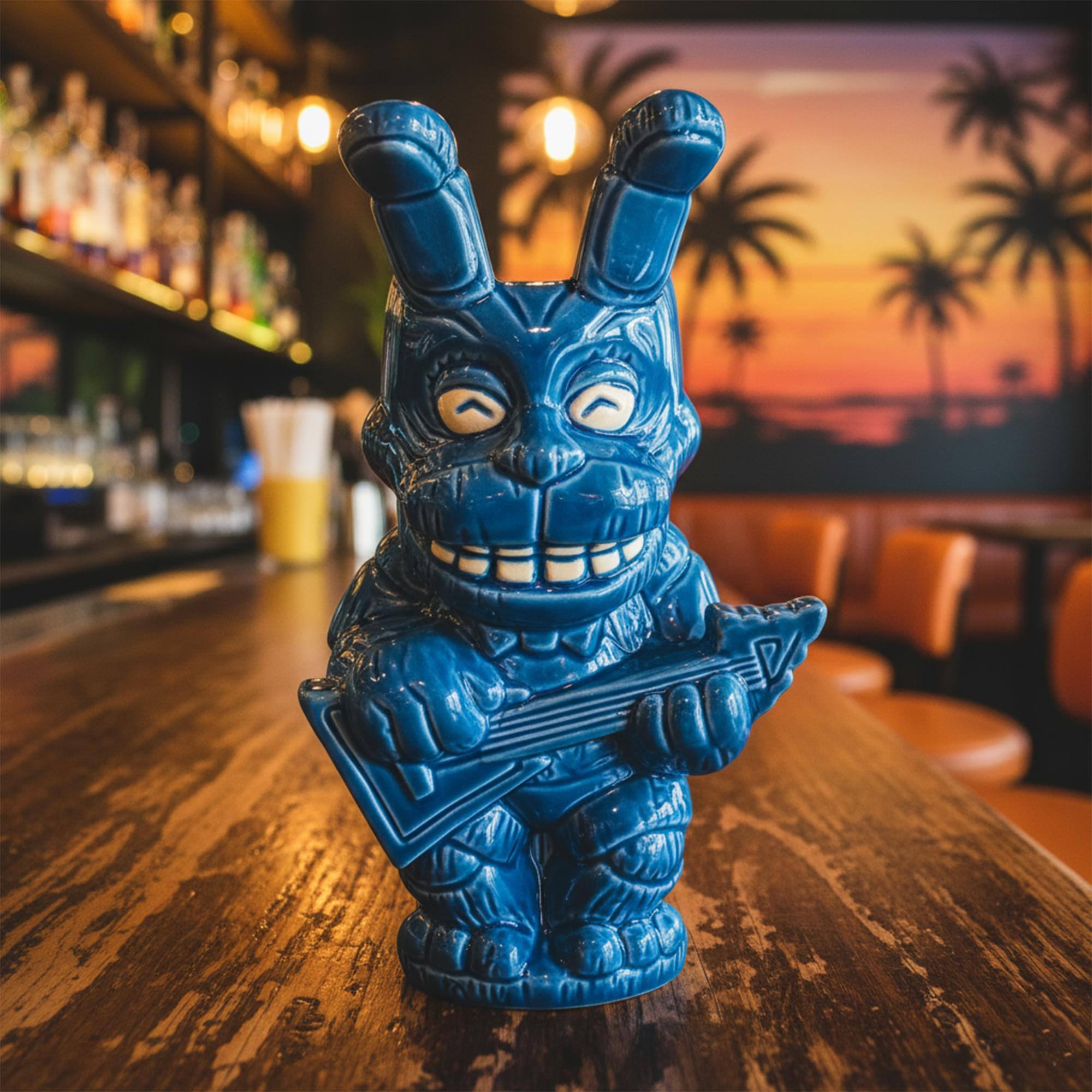 Alt View 1. ThinkGeek - Geeki Tikis Five Nights At Freddy's Bonnie The Rabbit 18-Ounce Ceramic Mug - Blue.
